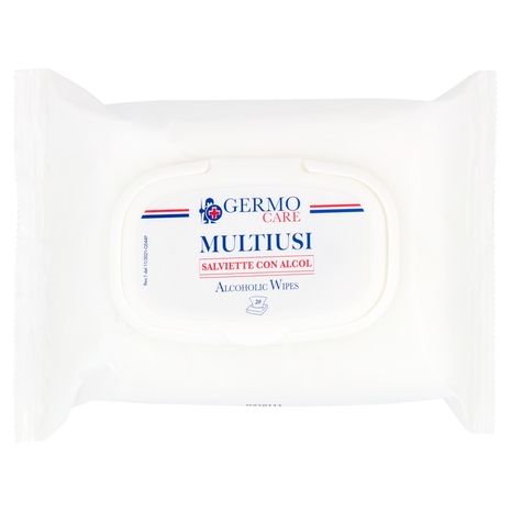 Germo Care Multiusi Salviette con Alcol  20 pz